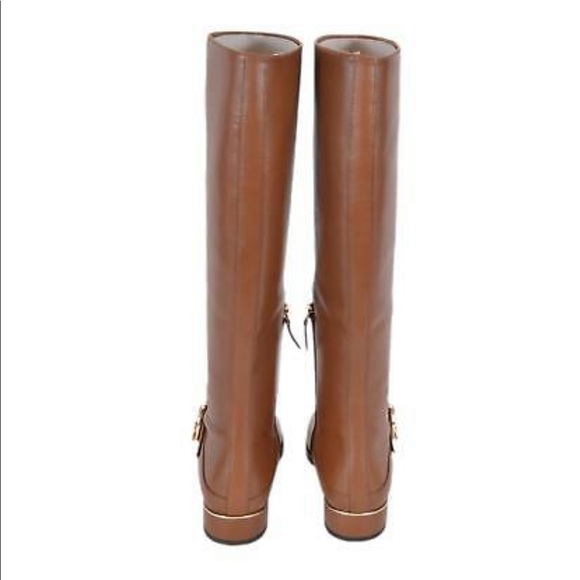 🎀 Tory Burch”Sofia” Buckled High Riding Boots - Picture 6 of 8